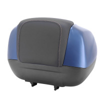 Top case 37L origine Piaggio 400 / 530 MP3 2022-2025 bleu oxigen D12 2