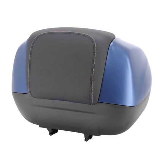 Top case 37L origine Piaggio 400 / 530 MP3 2022-2025 bleu oxigen D12