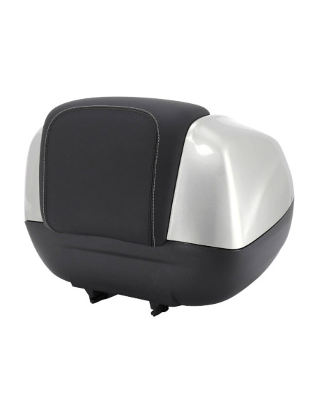 Top case 37L origine Piaggio 400 / 530 MP3 2022-2025 gris cloud G04