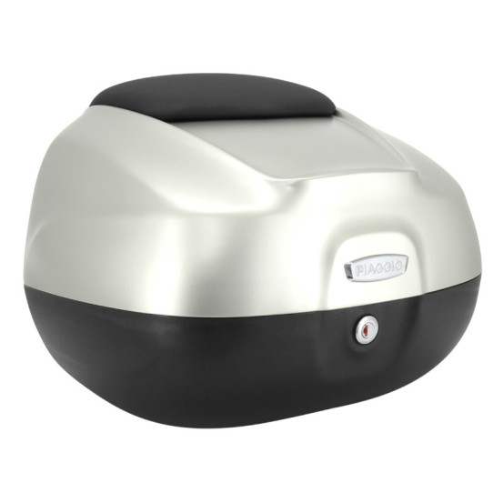 Top case 37L origine Piaggio 400 / 530 MP3 2022-2025 gris cloud mat G07