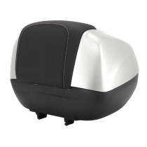 Top case 37L origine Piaggio 400 / 530 MP3 2022-2025 gris cloud mat G07 2