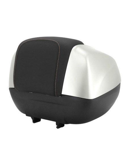Top case 37L origine Piaggio 400 / 530 MP3 2022-2025 gris cloud mat G07