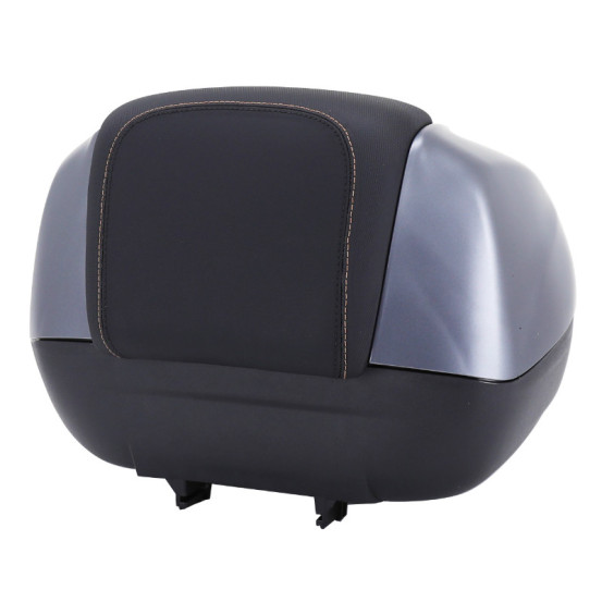 Top case 37L origine Piaggio 400 / 530 MP3 2022-2025 gris titanio EZ