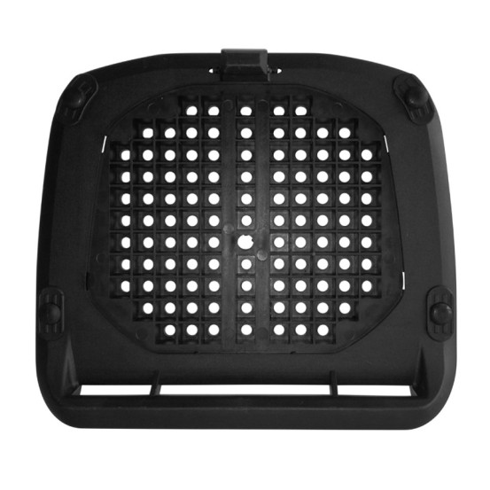 Top case 37L origine Piaggio MP3 300 HPE 2019-2023 argent comet 760/B