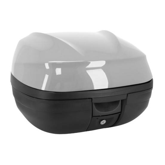 Top case 37L origine Piaggio MP3 300 HPE 2019-2023 gris mouse 715/C