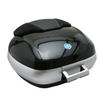 Top case 50L avec support origine Piaggio 300 / 500 MP3 2014-2016 noir 91/B