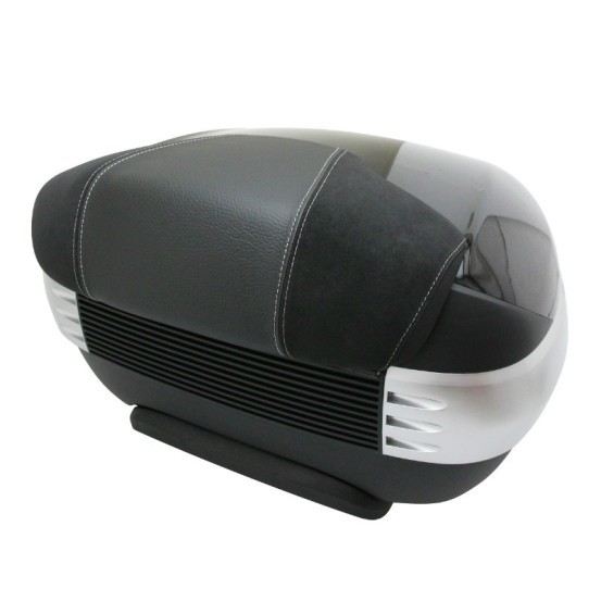 Top case 50L avec support origine Piaggio 300 / 500 MP3 2014-2016 noir 91/B