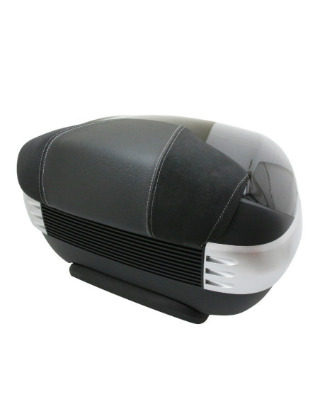 Top case 50L avec support origine Piaggio 300 / 500 MP3 2014-2016 noir 91/B