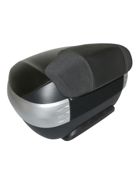 Top case 50L avec support origine Piaggio 300 / 500 MP3 2014-2017 blanc 505/A