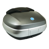 Top case 50L avec support origine Piaggio 300 / 500 MP3 2016-2028 gris 785/A