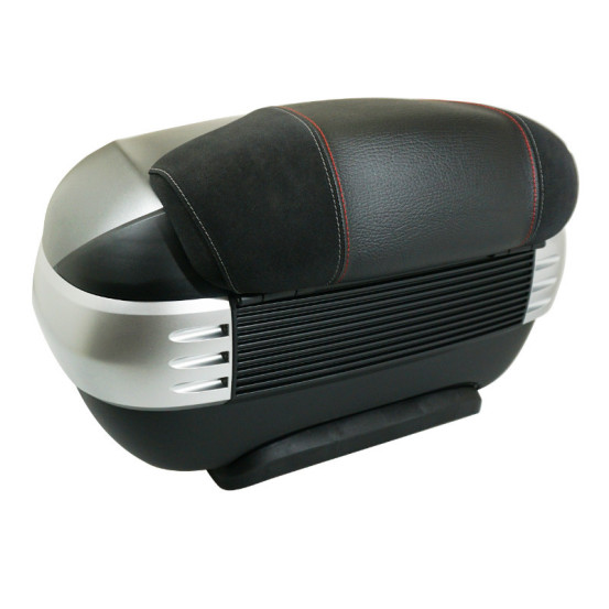 Top case 50L avec support origine Piaggio 300 / 500 MP3 2016-2028 gris 785/A