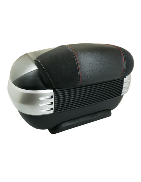 Top case 50L avec support origine Piaggio 300 / 500 MP3 2016-2028 gris 785/A