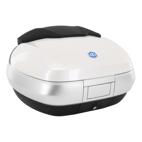 Top case 50L origine Piaggio 300 / 350 / 400 / 500 MP3 2016-2020 blanc 505/A