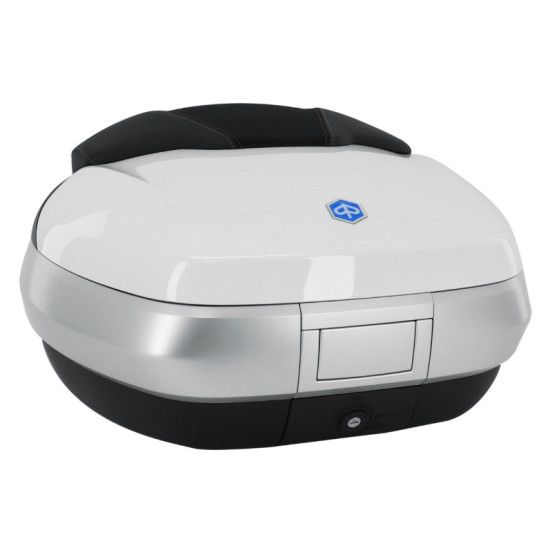 Top case 50L origine Piaggio 300 / 350 / 400 / 500 MP3 2016-2020 blanc 533