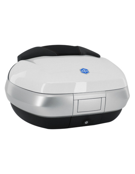 Top case 50L origine Piaggio 300 / 350 / 400 / 500 MP3 2016-2020 blanc 533