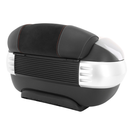 Top case 50L origine Piaggio 300 / 350 / 400 / 500 MP3 2016-2020 gris 715 / C