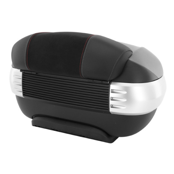 Top case 50L origine Piaggio 300 / 350 / 400 / 500 MP3 2016-2020 gris 785/A