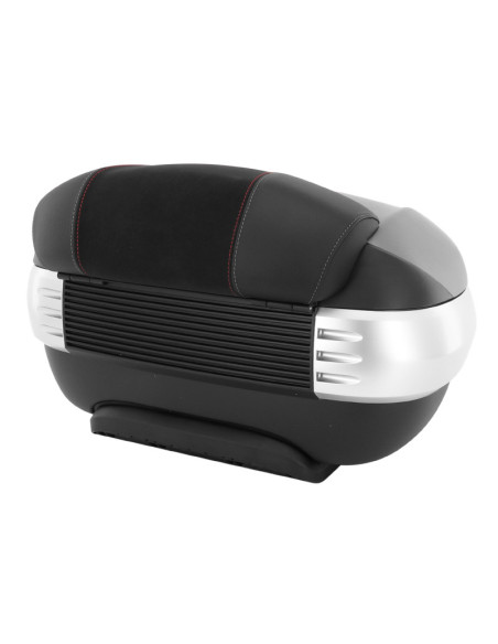 Top case 50L origine Piaggio 300 / 350 / 400 / 500 MP3 2016-2020 gris 785/A