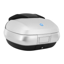 Top case 50L origine Piaggio 300 / 350 / 400 / 500 MP3 2016-2020 gris comete H4 760/B