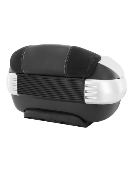 Top case 50L origine Piaggio 300 / 350 / 400 / 500 MP3 2016-2020 gris comete H4 760/B