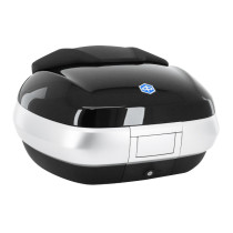 Top case 50L origine Piaggio 300 / 350 / 400 / 500 MP3 2016-2020 noir brillant 91/B