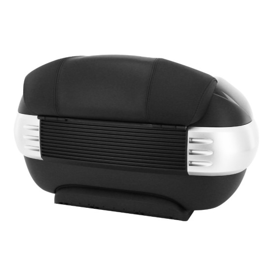 Top case 50L origine Piaggio 300 / 350 / 400 / 500 MP3 2016-2020 noir brillant 91/B