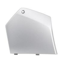 Trappe accès fusible droit gris mat origine Piaggio 400 / 500 MP3 2018-2021