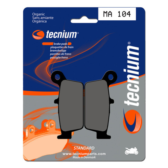 Plaquettes de frein TECNIUM 104 MA