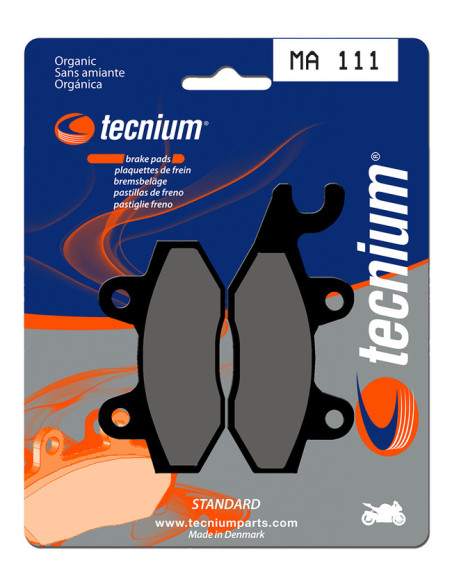 Plaquettes de frein TECNIUM 111 MA
