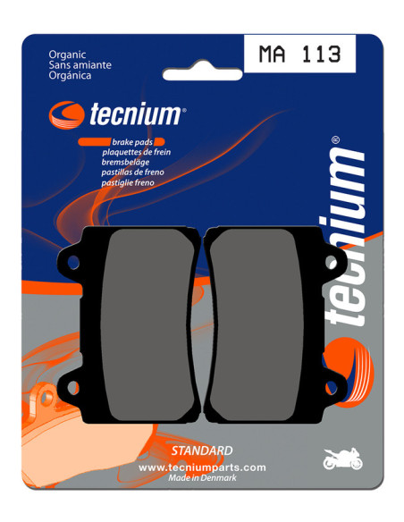 Plaquettes de frein TECNIUM 113 MA