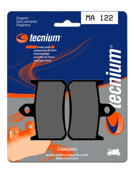 Plaquettes de frein TECNIUM 122 MA