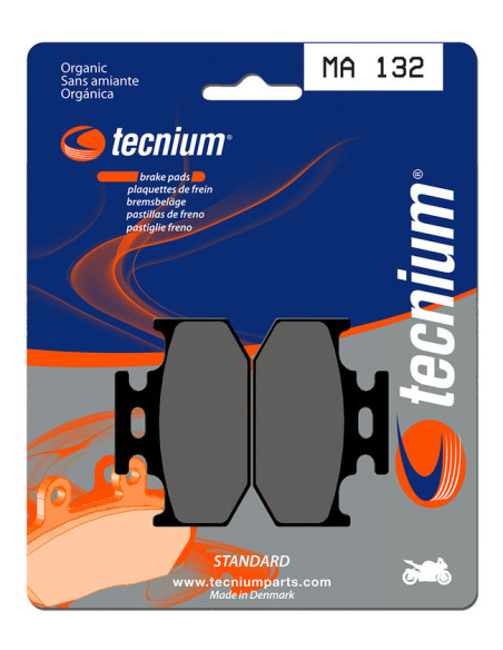 Plaquettes de frein TECNIUM 132 MA