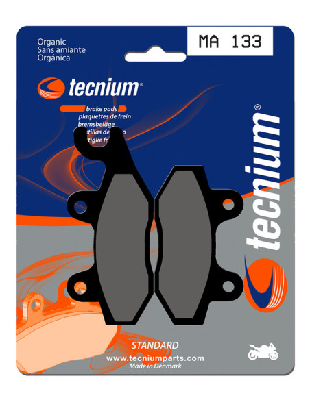 Plaquettes de frein TECNIUM 133 MA