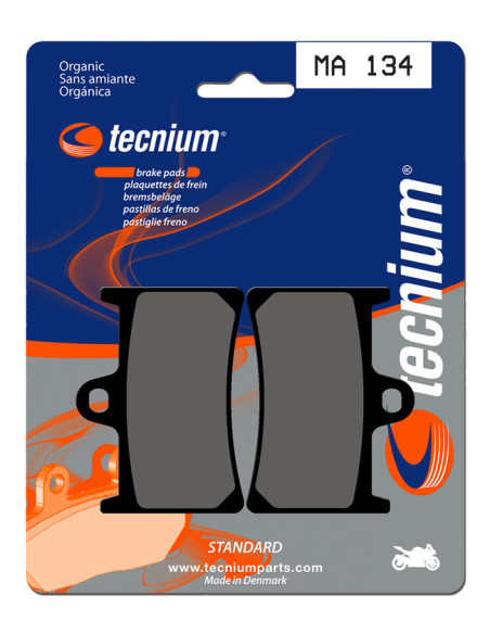 Plaquettes de frein TECNIUM 134 MA
