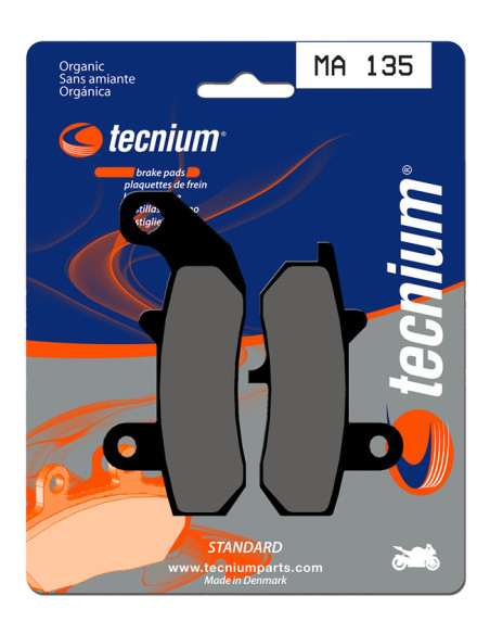 Plaquettes de frein TECNIUM 135 MA