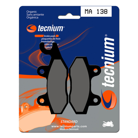 Plaquettes de frein TECNIUM 138 MA