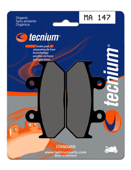 Plaquettes de frein TECNIUM 147 MA