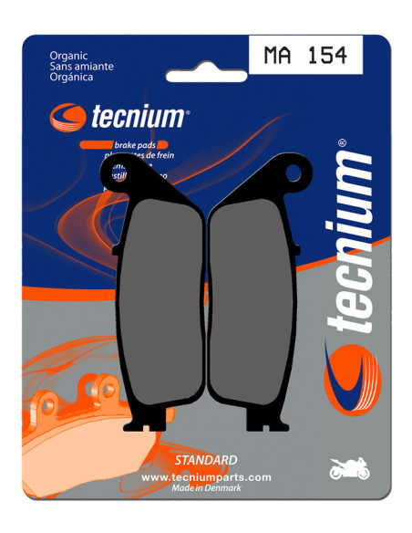 Plaquettes de frein TECNIUM 154 MA