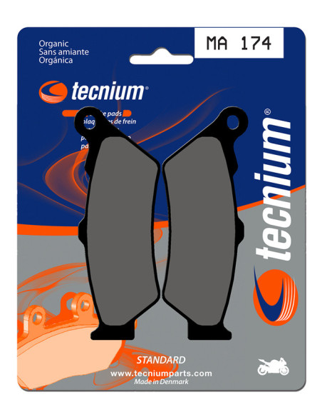 Plaquettes de frein TECNIUM 174 MA