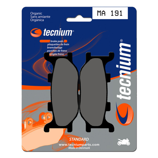 Plaquettes de frein TECNIUM 191 MA