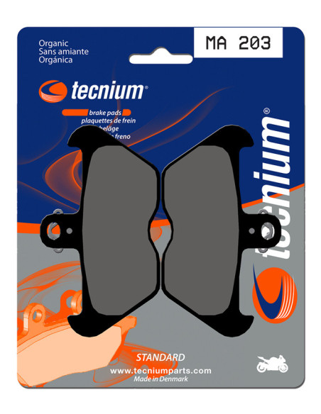 Plaquettes de frein TECNIUM 203 MA