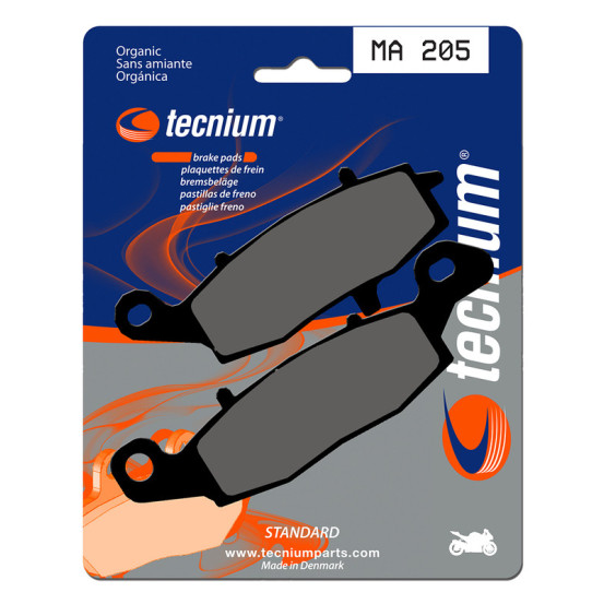 Plaquettes de frein TECNIUM 205 MA