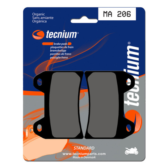 Plaquettes de frein TECNIUM MA206