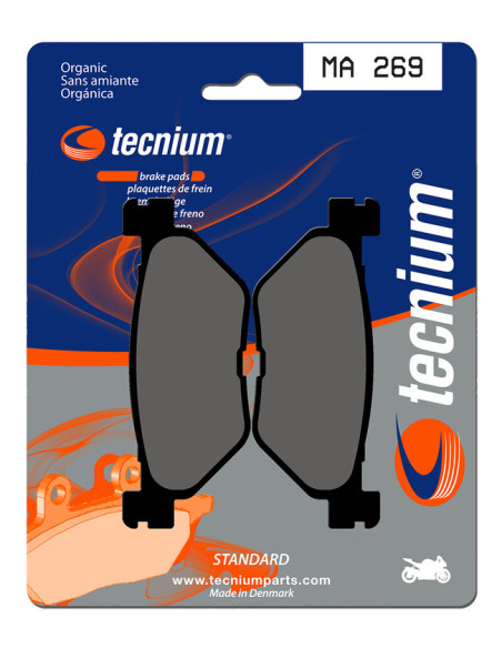 Plaquettes de frein TECNIUM 269 MA
