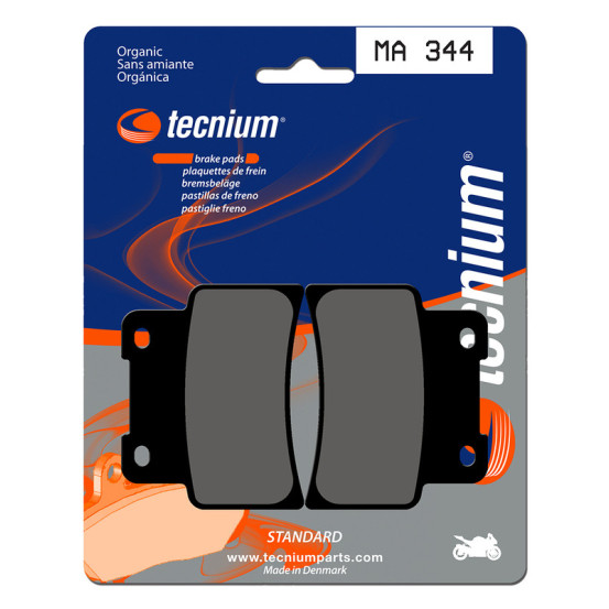 Plaquettes de frein TECNIUM 344 MA
