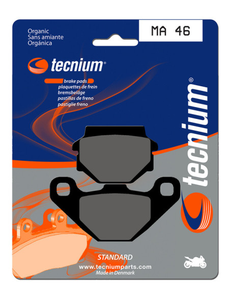 Plaquettes de frein TECNIUM 046 MA