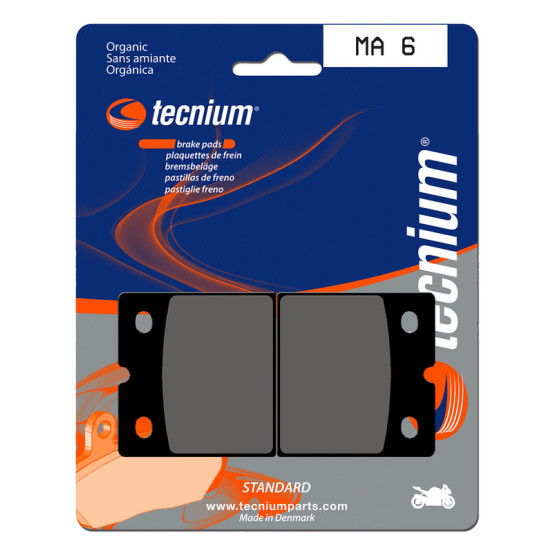 Plaquettes de frein TECNIUM 006 MA