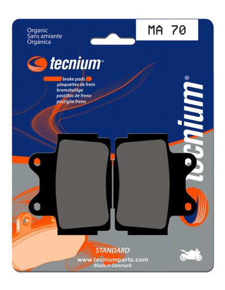 Plaquettes de frein TECNIUM 070 MA