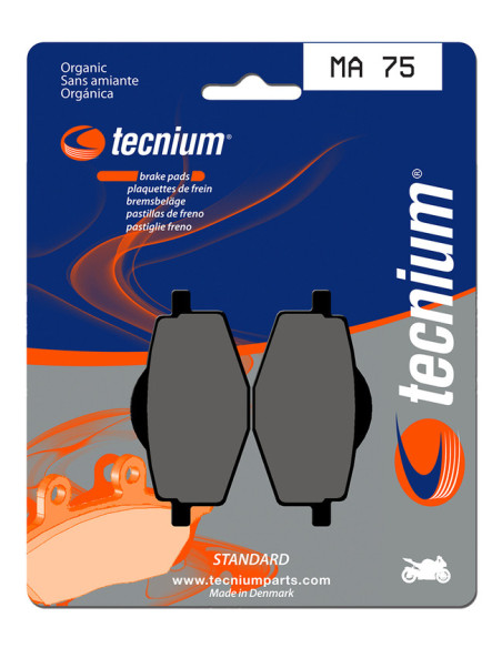 Plaquettes de frein TECNIUM 075 MA