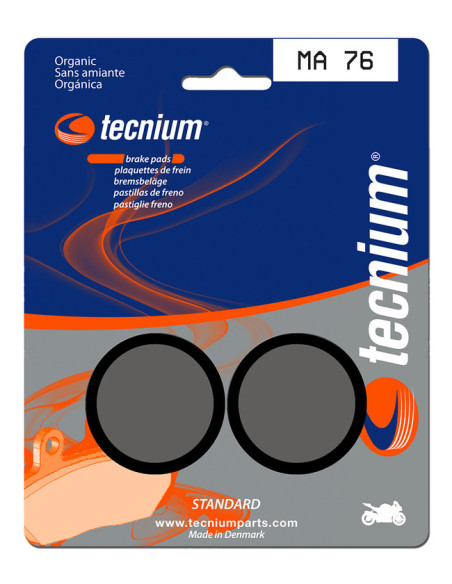 Plaquettes de frein TECNIUM 076 MA